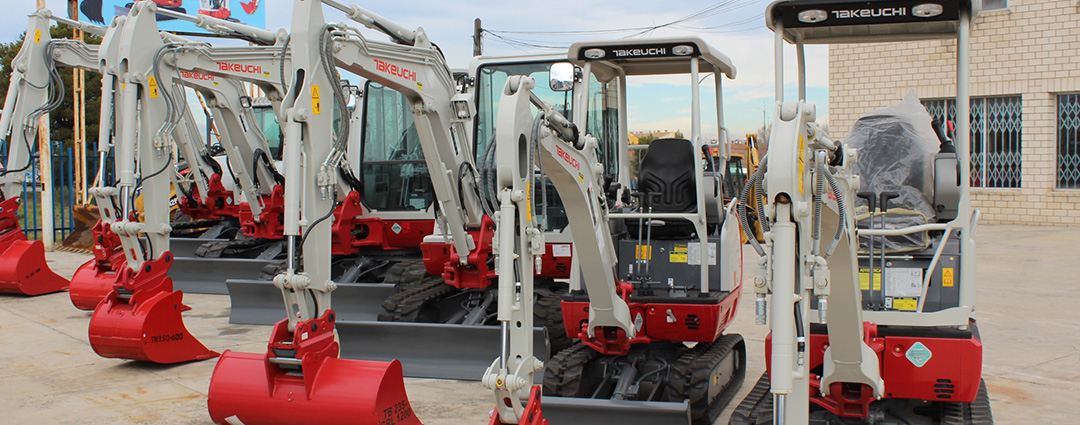 Takeuchi mini excavators