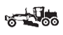 motor grader icon